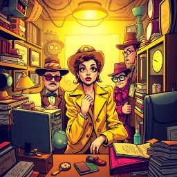 Whose Is It Anyway? - Text-based game