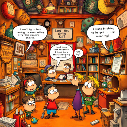 Questception: Whose Adventure Is It Anyway? - Text-based game