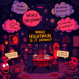 Whose Nightmare Is It Anyway? - Text-based game