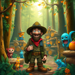 Whose Logs Are These, Anyway? - Text-based game