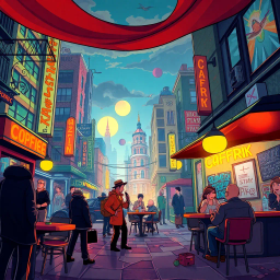 Comedy/Mystery text games