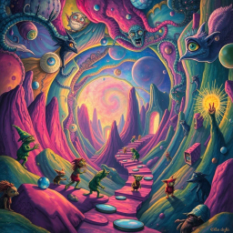 Whimsical Vortex: Hello, Who? - Text-based game