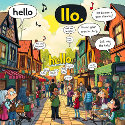 Whose Hello Is It Anyway? - Text-based game