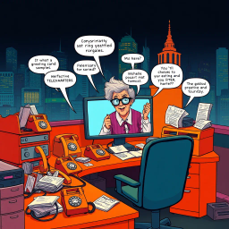 Whose Hello Is It Anyway? - Text-based game