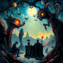 Whose Nightmare Is It Anyway? - Text-based game