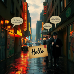 Whose Hello Is It Anyway? - Text-based game