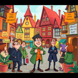 Whose Hello is it Anyway? - Text-based game