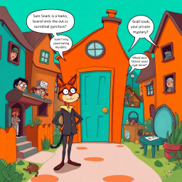 Hello, Who's There? - Text-based game