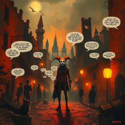 Whose Mirth Is It Anyway? - Text-based game