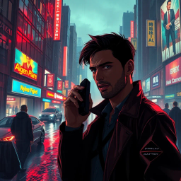 Who’s on the Line? - Text-based game