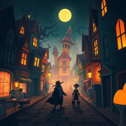 Whose Shadow is it Anyway? - Text-based game