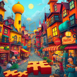 Comedy Mystery text games