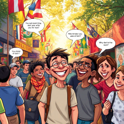 Code-Switch Chronicles: Whose Hello is it Anyway? - Text-based game