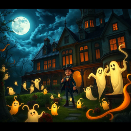 Whose Ghost Is It Anyway? - Text-based game