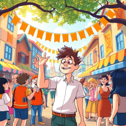 Whose Hello Is It Anyway? - Text-based game