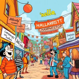 Whose Hello Is It Anyway? - Text-based game