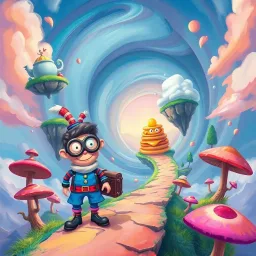 Whimsy Vortex: Greetings from the Oddisphere - Text-based game