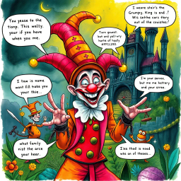 Whose Mirth Is It Anyway? - Text-based game