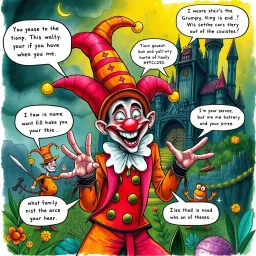 Whose Mirth Is It Anyway? - Text-based game