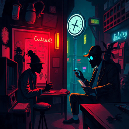 Whose Shadow Is It Anyway? - Text-based game