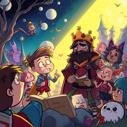 Whose Story Is It Anyway? - Text-based game