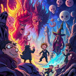 Whose Mayhem Is It Anyway? - Text-based game