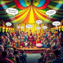 Whose Mirth Is It Anyway? - Text-based game