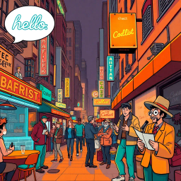 Whose Hello is it Anyway? - Text-based game