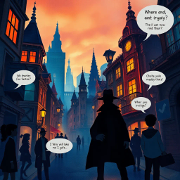 Whose Shadow is it Anyway? - Text-based game