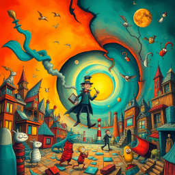 Whimsical Vortex: Hello, Who? - Text-based game