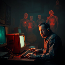 Haunted Byte: Who's This? - Text-based game