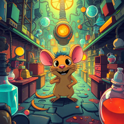 Lab Rats: Who's Lab Is It Anyway? - Text-based game