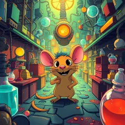 Lab Rats: Who's Lab Is It Anyway? - Text-based game