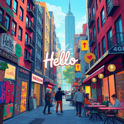 Whose Hello Is It Anyway? - Text-based game