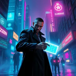 Neon Smuggler - Text-based game