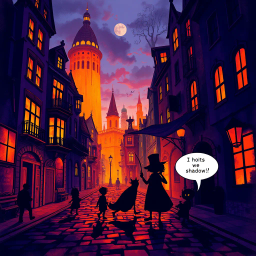 Whose Shadow Is It Anyway? - Text-based game