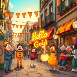 Whose Hello Is It Anyway? - Text-based game