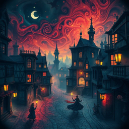 Shadow's Masquerade - Text-based game