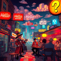 Whose Hello Is It Anyway? - Text-based game