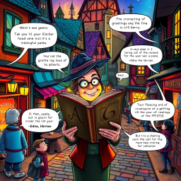 Whose Hello Is It Anyway? - Text-based game