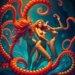 Tentacles of Temptation - Text-based game