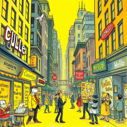 Whose Hello Is It Anyway? - Text-based game