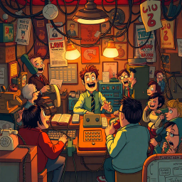 Whose Hello Is It Anyway? - Text-based game