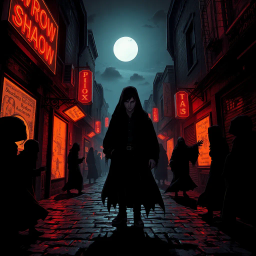 Whose Shadow Is It Anyway? - Text-based game