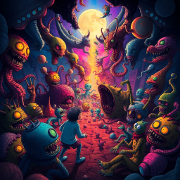 Whose Nightmare Is It Anyway? - Text-based game