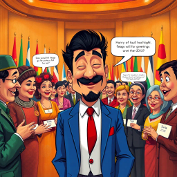 Whose Hello Is It Anyway? - Text-based game