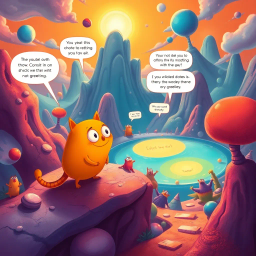 Whose Hello is it Anyway? - Text-based game