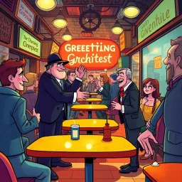 Whose Hello Is It Anyway? - Text-based game
