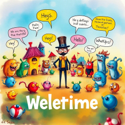 Hello, Whose Hello is it Anyway? - Text-based game