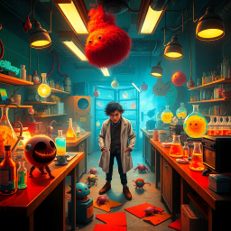 Whose Lab Is It Anyway? - Text-based game